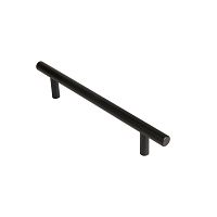 Ручка-скоба Ajax (Аякс) мебельная MB-H-005-128 мм BL черный