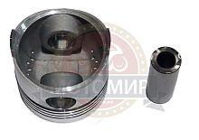 Поршень R190 МБ-10Д 90 мм в сборе (с круглой выемкой под дл.форсунку)