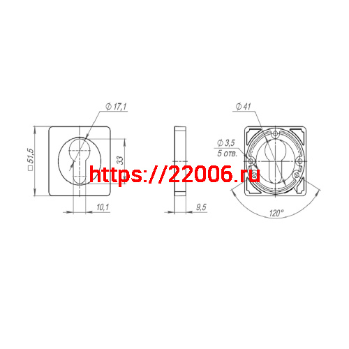 Накладка Ajax (Аякс) под цилиндр ET.K.JK51 (ET JK) SN/CP-3 матовый никель/хром фото 3 Накладка Ajax (Аякс) под цилиндр ET.K.JK51 (ET JK) SN/CP-3 матовый никель/хром фото 3