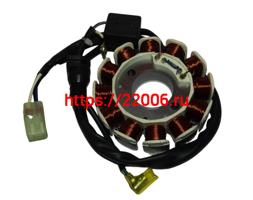 Зажигание Баджадж Боксер 150 голое (без маховика) (статор 12 катушек) PF351069 (аналог)