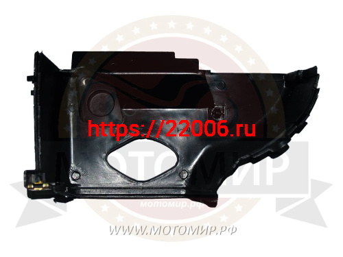 Дефлектор цилиндра (кожух) верхний GY6-50 фото 2