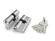 Цилиндровый Fuaro (Фуаро) механизм (100 CA/80) 1000CAKey80(30+10+40) CP хром 5Key