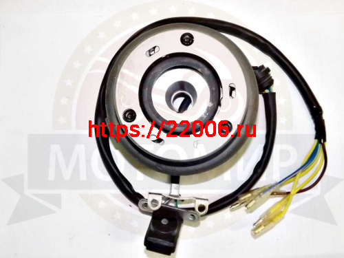 Зажигание 157FMI в сборе с маховиком  (9+2 катушки) Симплер, Хантер250, CrossFire фото 2