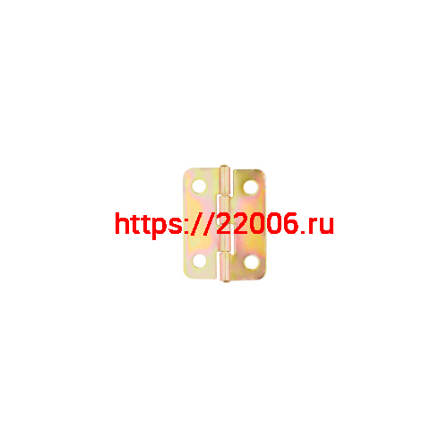 Петля Ajax (Аякс) карточная универсальная LM/IN18x24x0,5U YZN желтый цинк (4 шт) Петля Ajax (Аякс) карточная универсальная LM/IN18x24x0,5U YZN желтый цинк (4 шт)