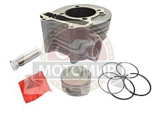 Цилиндр в сборе с поршнем 4-х такт.скут.(175см3) 61,00мм 157QMJ (пал D15mm+) 57 мм между шпильками