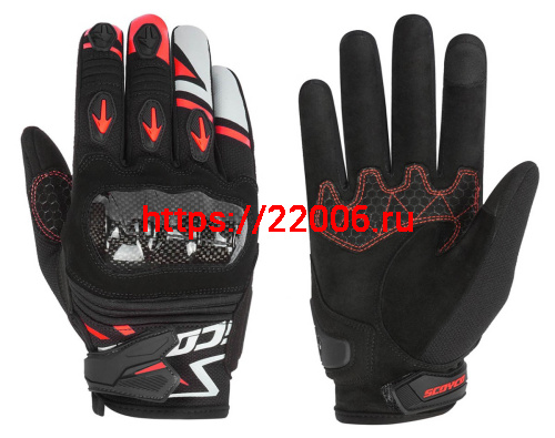 Перчатки SCOYCO (оригинал) MC-137, красные, р-р M Перчатки SCOYCO (оригинал) MC-137, красные, р-р M