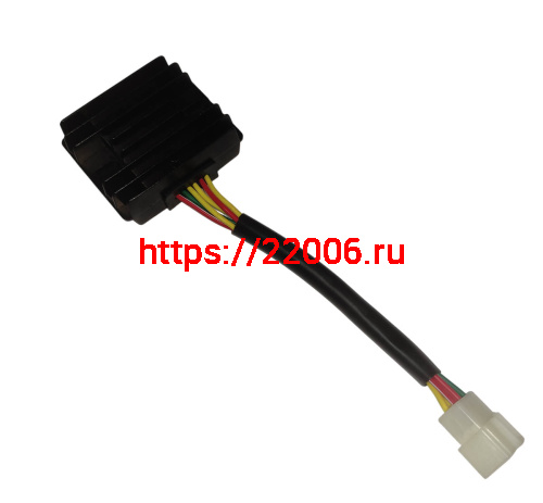 Реле регулятор 6 конт. бол.колодка (3х фазн.) ATV HAMMER 3 (0209-111111-00-U38-B01)