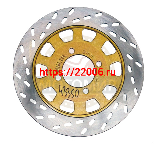 Диск тормозной задний (200х49) (отв 4)  ATV BULLET