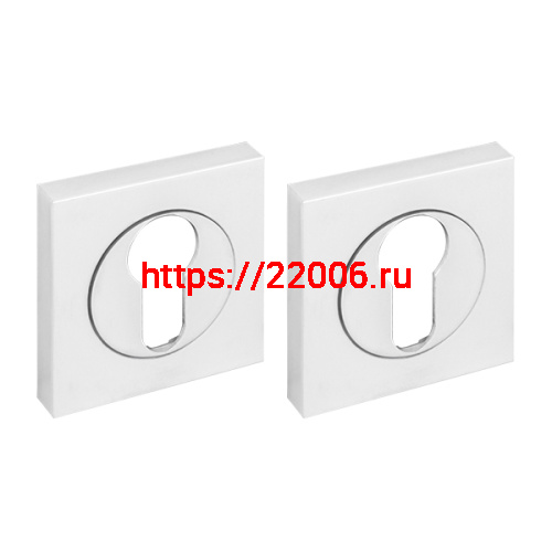 Накладка Fuaro (Фуаро) под цилиндр ET.K.KM52 (ET KM) WH-19 белый