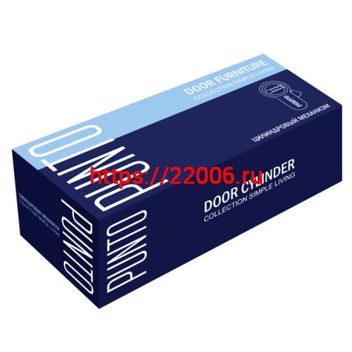 Цилиндровый Punto (Пунто) механизм (Z402/90) Z4002Knob90(35+10+45) с вертушкой CP хром фото 3