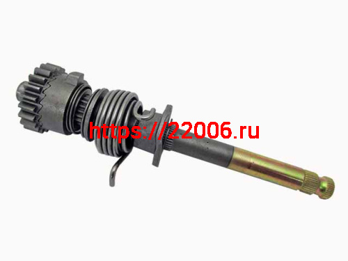 Вал кикстартера в сборе 154FMH 125см3 195mm