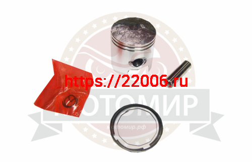 Поршень 47,00 мм 2 такт.скутер Honda ZX80 (кольца, палец, стопорн. кольца)