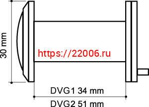 Глазок Armadillo (Армадилло) дверной противопожарный, оптика стекло DV-PRO 2/85-55/BR (DVG2) AB бронза фото 3 Глазок Armadillo (Армадилло) дверной противопожарный, оптика стекло DV-PRO 2/85-55/BR (DVG2) AB бронза фото 3