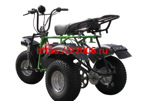 Трицикл ТРИТОН 2, САФАРИ 3LЕ- 9 лс KP230PRO (длинное седло) фото 3