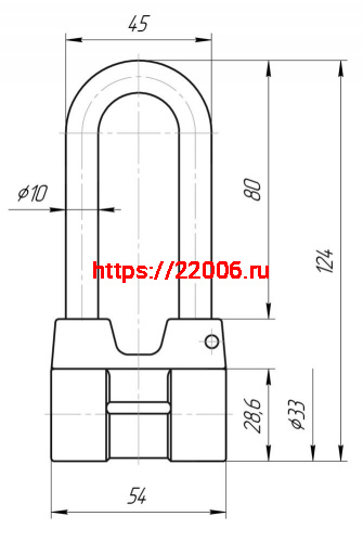 Замок Zenit (Зенит) навесной ВС4А-01 фото 2 Замок Zenit (Зенит) навесной ВС4А-01 фото 2