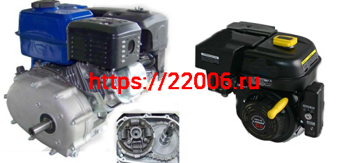 Двигатель LIFAN 15 л.с. 190FD-R АВТ. СЦЕПЛЕНИЕ, ЭЛ.СТАРТЕР, с катушкой 3А 12В 36Вт