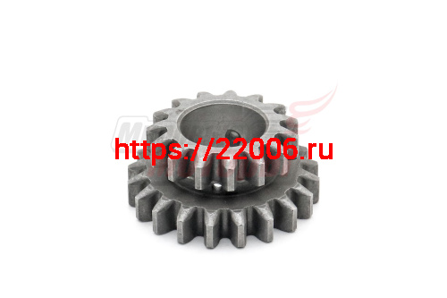 Шестерня вала заднего хода КПП (двойная) 15/20 зубов SR1Z-135Е