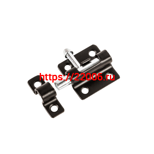 Шпингалет Ajax (Аякс) мебельный металлический SPD40х30 BL черный фото 4 Шпингалет Ajax (Аякс) мебельный металлический SPD40х30 BL черный фото 4