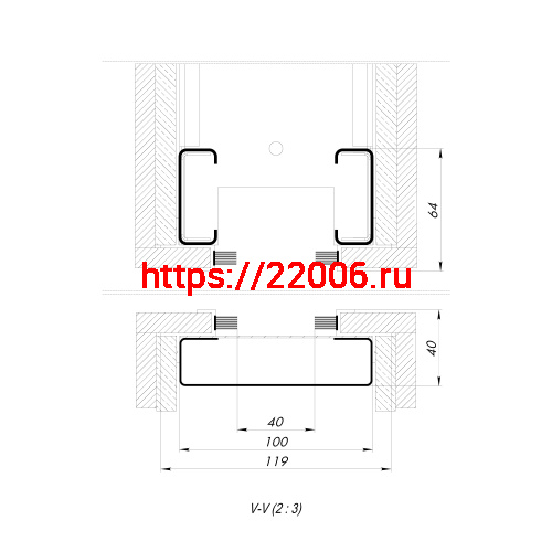Комплект Armadillo (Армадилло) для обрамления пенала SLD.Comfort-PENAL frame 900/2300 AL фото 5 Комплект Armadillo (Армадилло) для обрамления пенала SLD.Comfort-PENAL frame 900/2300 AL фото 5