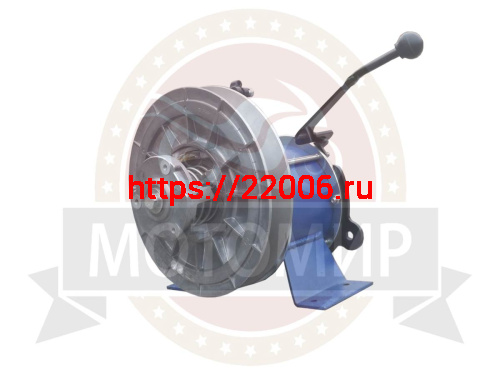 Коробка реверса ЛИДЕР КРМ 01.00.00.00 15-20 л/с (синяя)  ИТМ в СБОРЕ С ДИСКОМ РЕВЕРСА и ТОРМОЗОМ