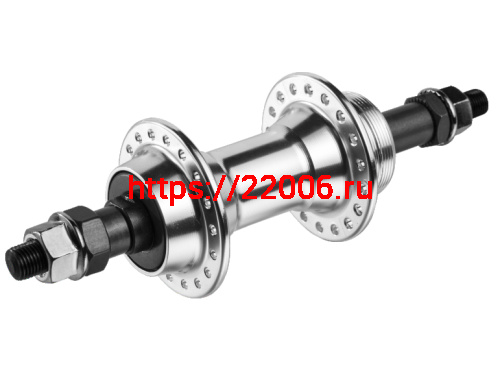 Втулка задняя MTB алюм. под трещ. (6-8 ск.) 3/8x14Gx36Hx135x170 на гайках (A202R) Втулка задняя MTB алюм. под трещ. (6-8 ск.) 3/8x14Gx36Hx135x170 на гайках (A202R)