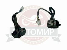 Переключатель VORTEX CITY, SWIFT STREET левый+правый, черные УЗКИЕ (НАБОР)