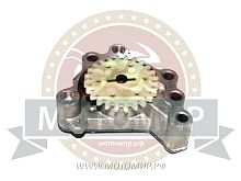 Насос масляный КАYO YX140/160 1P56 FMJ в сборе с шестерней толстый