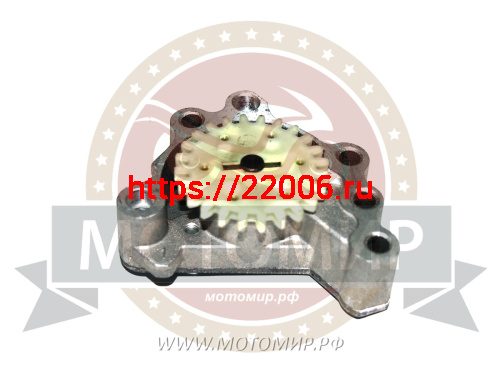 Насос масляный КАYO YX140/160, 1P60FMJ в сборе с шестерней толстый (E13-1) (НАБОР) Насос масляный КАYO YX140/160, 1P60FMJ в сборе с шестерней толстый (E13-1) (НАБОР)