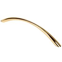 Ручка-скоба Ajax (Аякс) мебельная MB-H-004-128 мм PB золото