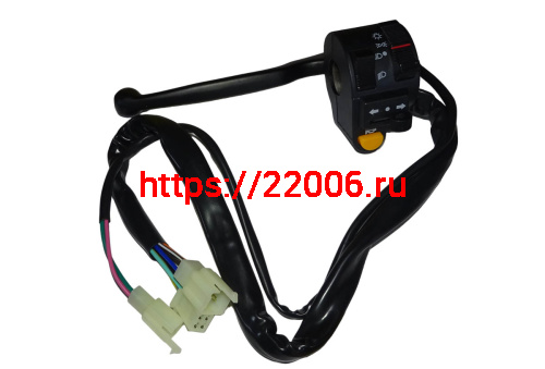 Переключатель COLT 2 (ALLOY) левый с рычагом сцепления в сборе (36020001) Переключатель COLT 2 (ALLOY) левый с рычагом сцепления в сборе (36020001)