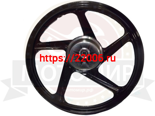 Обод 18" задний литой 1,85-18 YBR125 колодки 130мм Обод 18" задний литой 1,85-18 YBR125 колодки 130мм