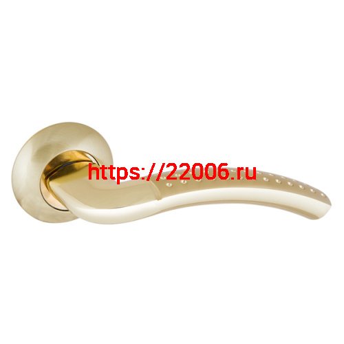Ручка Punto (Пунто) раздельная R.TL54.LOGICA (LOGICA TL) 140mm SG/GP-4 матовое золото/золото Ручка Punto (Пунто) раздельная R.TL54.LOGICA (LOGICA TL) 140mm SG/GP-4 матовое золото/золото