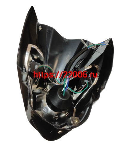 Фара в сборе (облицовка+ щиток) RUBIKON (SHURIKEN SPORT) ALPHA 2017 фото 3