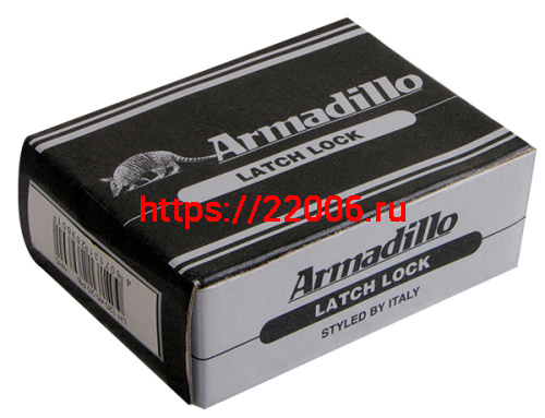 Защелка Armadillo (Армадилло) врезная METLH120-45-25 (LH 120-45-25) AB бронза Box /прям/ фото 2
