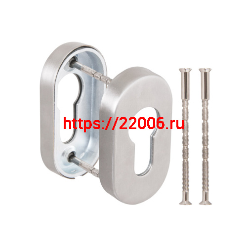 Накладка Fuaro (Фуаро) под цилиндр ET.R.DSS304-02P (DSS-02P-ET) INOX 304 (овальнове основание) фото 3 Накладка Fuaro (Фуаро) под цилиндр ET.R.DSS304-02P (DSS-02P-ET) INOX 304 (овальнове основание) фото 3