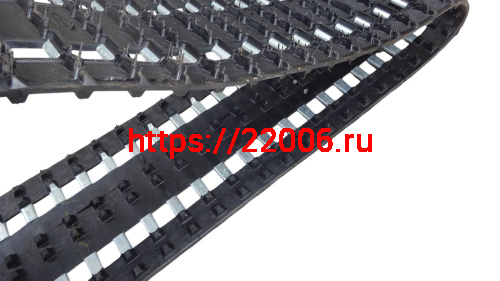 Гусеница Буран МИНИ-52 (Stels Капитан, Dingo 150, Полярник) 380мм шаг 50,5 кол. шагов52, Ш380хД2626 фото 4