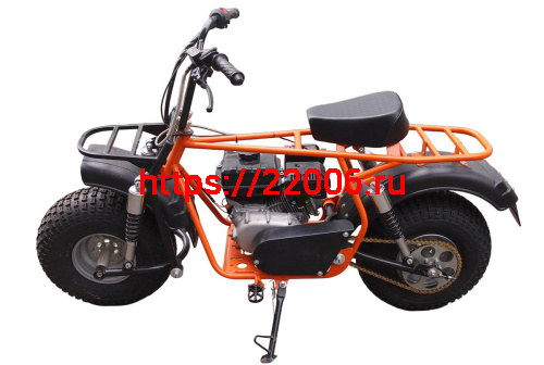 Мотоцикл СКАУТ САФАРИ 3- 8+ BIGFOOT (перед. и задн. подвеска, 8,0+лс KP230, руч. старт, диск тормоз) фото 2