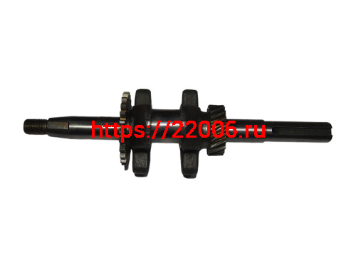 Коленвал 154F (13100) ДИАМЕТР ШЕЙКИ 23 мм