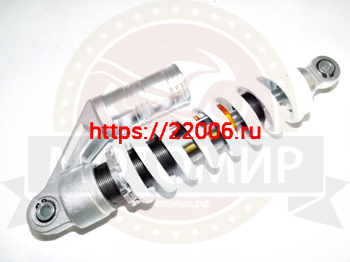 Амортизатор задний (L-325mm, D1-10mm, H1-mm, D2-10mm, H2-mm) Fighter125 МОНО с расширит. бачком фото 2 Амортизатор задний (L-325mm, D1-10mm, H1-mm, D2-10mm, H2-mm) Fighter125 МОНО с расширит. бачком фото 2