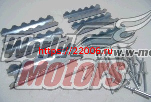 Подножки универсальные металл. П2/6 120*35 (комплект=6шт. без крепежом) Подножки универсальные металл. П2/6 120*35 (комплект=6шт. без крепежом)