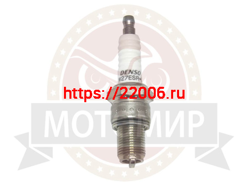 Свеча DENSO W27ESR-U (4045) аналог NGK BR9ES  (Тайга, Рысь, Yamaha Viking 540, Arctic)