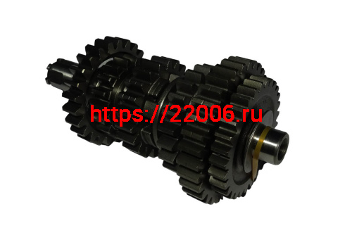 Вал вторичный SHINERAY VJP250-4 172FMM в сборе (15030175) фото 2 Вал вторичный SHINERAY VJP250-4 172FMM в сборе (15030175) фото 2