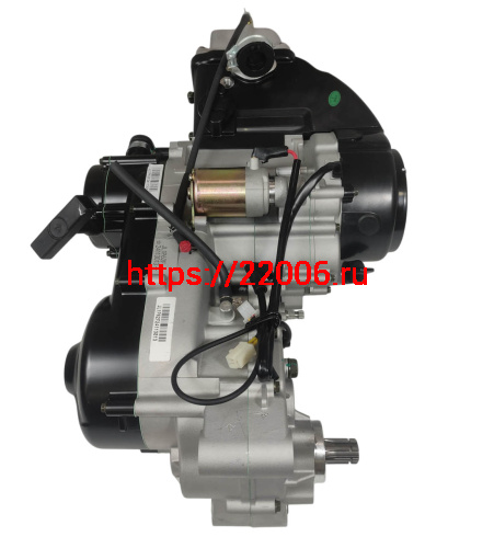 Двигатель снегоход типа WD180, L1P62F, 180 куб.см., баланс.вал фото 3