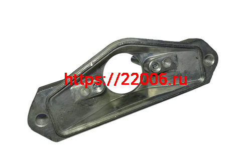 Патрубок карбюратора Буран (110502130) (со шпильками) (половинка Лодочки) фото 3