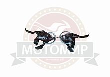 Шифтер с тормозными ручками для велосипеда, лев.3 ск, прав.8 ск. ESS-36