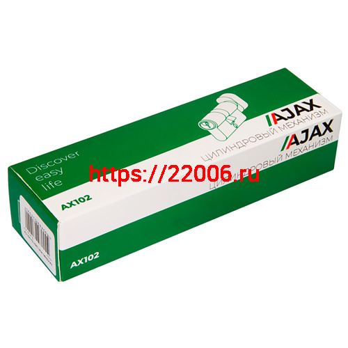 Цилиндровый Ajax (Аякс) механизм (AX100/70) AX1000Key70 (30+10+30) CP хром фото 2 Цилиндровый Ajax (Аякс) механизм (AX100/70) AX1000Key70 (30+10+30) CP хром фото 2